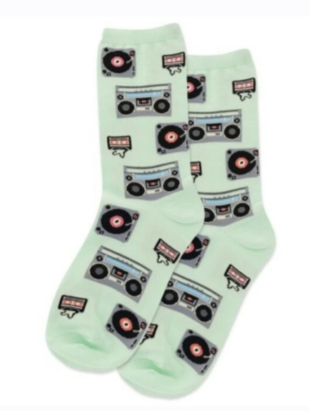 Hot Sox Retro Boombox music Socks
